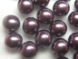Preview: 4mm Crystal Pearls Light Burgundy 20x