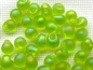 Preview: 3,4 mm Drop Beads Miyuki Chartreuse AB Matte 10g