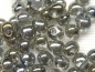 Preview: 3,4 mm Drop Beads Miyuki Silver Gray Gold 10g