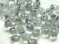 Preview: 3,4 mm Drop Beads Miyuki Pewter Crystal 10g