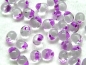 Preview: 3,4 mm Drop Beads Miyuki Lilac Lined Crystal 10g