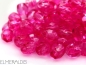 Preview: 4mm feuerpolierte Glasperlen Coated Hot Cranberry 50x