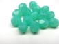 Preview: 6mm feuerpolierte Glasperlen Jade Opal 10x