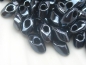 Preview: 7mm Long Magatama Miyuki Gunmetal grau 10g