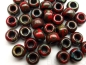 Preview: 6/0 Rocailles Miyuki Red Garnet Picasso 10g