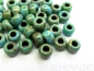 Preview: 8/0 10g Miyuki Rocailles Seafoam Green Picasso