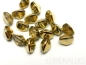 Preview: 5 g Pinch Beads Crystal Amber Gold Glasperlen