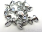 Preview: Pinch Beads Crystal Labrador Silver Silberfarben Glasperlen 5g