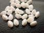 Preview: Pinch Beads Chalk White Luster weiss Glasperlen 5g