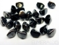Preview: 5 g Pinch Beads Jet Chrome Glasperlen