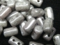 Preview: 3 x 5mm 10g Rulla Beads Luster White Grey