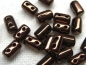 Preview: 3 x 5mm 10g Rulla Beads Jet Bronze Luster