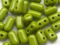 Preview: 3 x 5mm 10g Rulla Beads Opaque Olivine