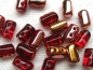 Preview: Rulla Beads Ruby Capri Gold Glasperlen 10g