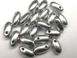 Preview: 6mm 10g Rizo Beads Aluminium Silver