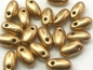 Preview: 6mm 10g Rizo Beads Matte Metallic Flax