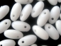 Preview: 6mm Rizo Beads Chalk White weiss Glasperlen 10g