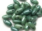 Preview: 6mm Rizo Beads Green Luster Glasperlen 10g