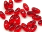 Preview: 6mm Rizo Beads Red Rot Glasperlen 10g