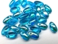 Preview: 6mm Rizo Beads Aqua AB hellblau Glasperlen 10g