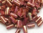 Preview: 3mm Stiftperlen TOHO Hybrid Luster Rose Gold Topaz 10g