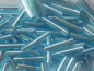 Preview: 9mm Stiftperlen TOHO Silver Lined Aquamarine 10g