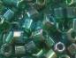 Preview: 11/0 Hexagon TOHO Rainbow Green Emerald 10g