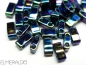 Preview: Tila Half Beads Miyuki Medium Blue Iris 5g