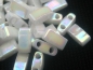 Preview: 5g Tila Half Beads Miyuki Pearl White Opaque