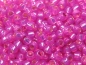 Preview: 6/0 10g TOHO Rocailles Silver Milky Hot Pink
