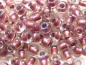 Preview: 6/0 10g TOHO Rocailles Crystal Rose Gold Lined