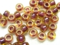 Preview: 6/0 Rocailles TOHO Light Topaz Pink Lined 10g