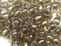 Preview: 6/0 Rocailles TOHO Gold Lined Black Diamond 10g