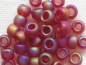 Preview: 8/0 Rocailles TOHO Rainbow Frosted Ruby 10g