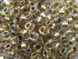 Preview: 8/0 Rocailles TOHO Inside Crystal Gold Lined 10g