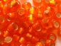 Preview: 8/0 Rocailles TOHO Silverlined Frosted Hyacinth orange 10g