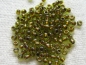 Preview: 11/0 Rocailles TOHO Gold Lined Peridot 10g