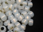 Preview: 15/0 Rocailles TOHO Silverlined Milky White weiss weiß 10g