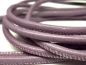 Preview: 4mm Nappa Lederband Dusty Purple 20cm