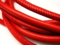 Preview: 4mm Nappa Lederband Light Red rot 20cm