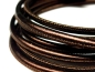 Preview: 4mm Nappa Lederband Bronze Matte 20cm