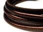 Preview: 4mm Nappa Lederband Bronze Metallic Matte 20cm