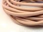 Preview: 4mm Nappa Lederband Pastel Pink 20cm