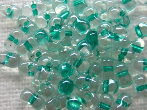 10g Miyuki Berry Beads Aqua Green Crystal AB