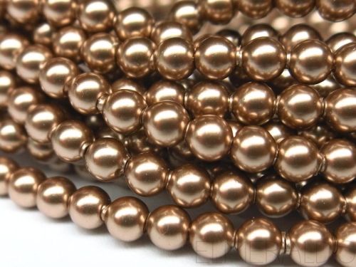 3mm 10x Swarovski® Crystal Pearls Bronze