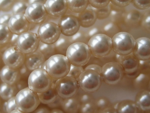 3mm 10x Swarovski® Crystal Pearls Creamrose