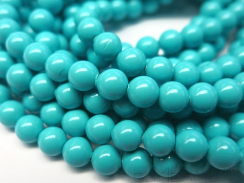 3mm 10x Swarovski® Crystal Pearls Turquoise türkis