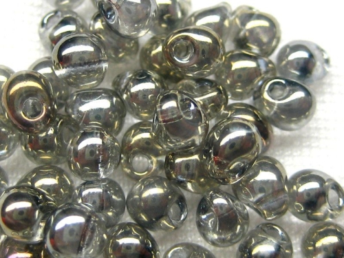 10g Miyuki Drop Bead Silver Gray Gold