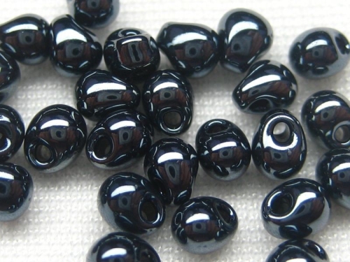 10g Miyuki Drop Bead Gunmetal