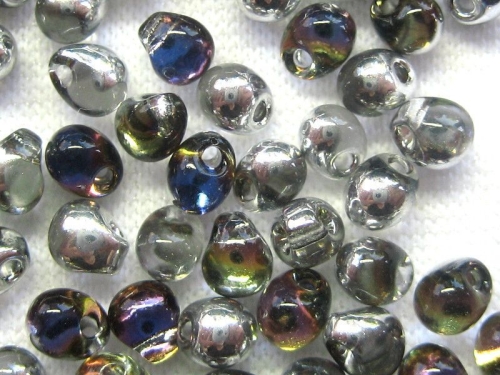 3,4 mm Drop Beads Miyuki Crystal Helio 10g